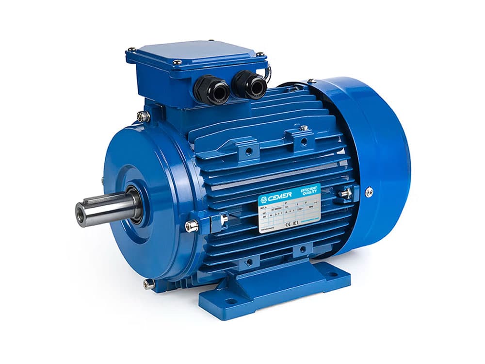 Motores asíncronos trifásicos - Serie IE1 - Eficiencia 1500 rpm