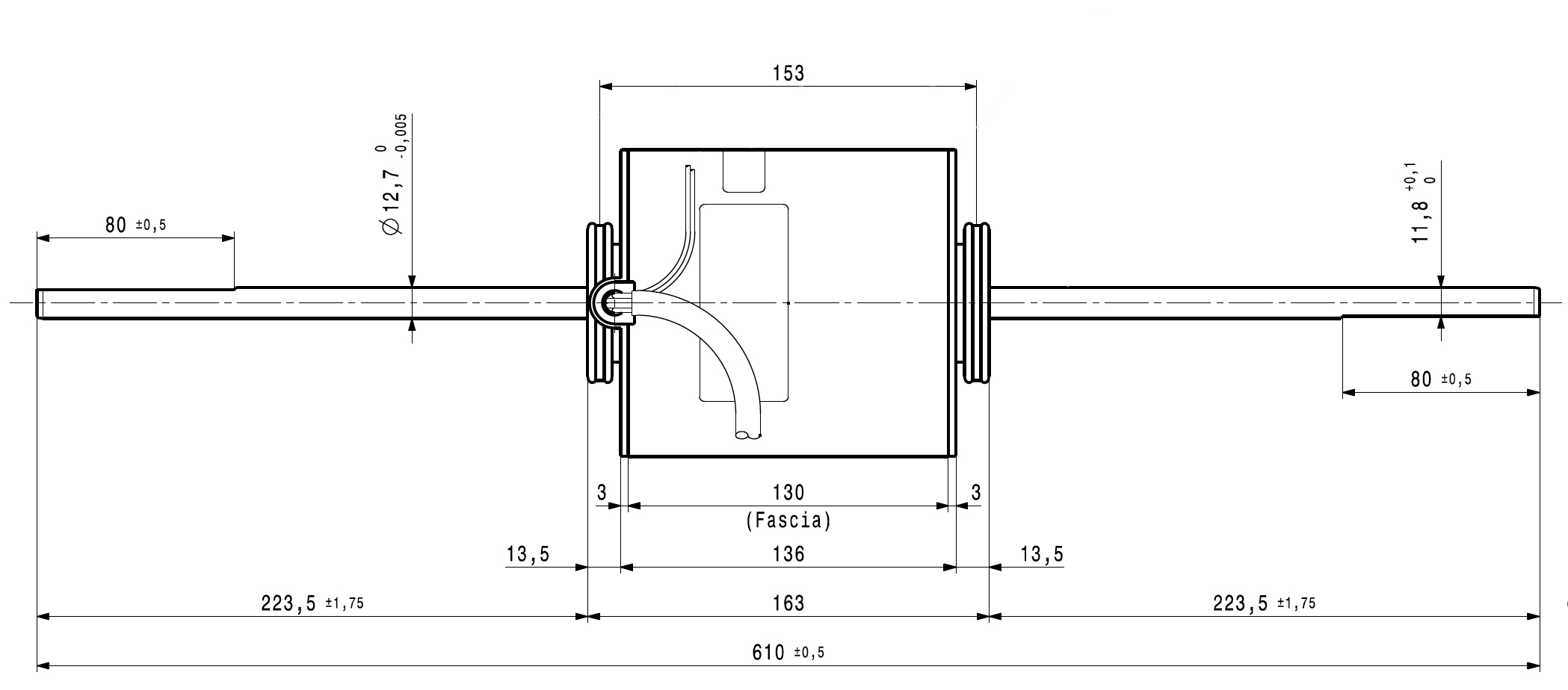 Motor  1FG 220-69-5V NA 230V 50/60Hz