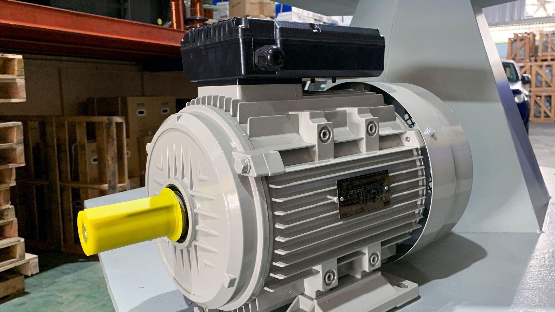 motor sobre equilibrado dinámico en motores industriales